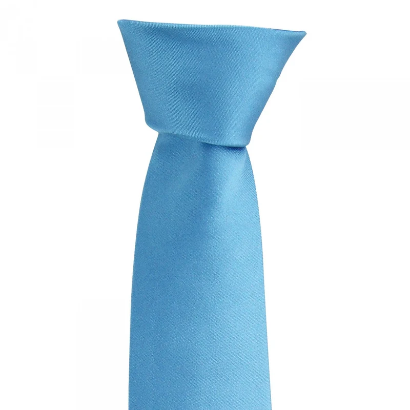 Cravate en soie satin unie CLASSIC Andrew Mac Allister