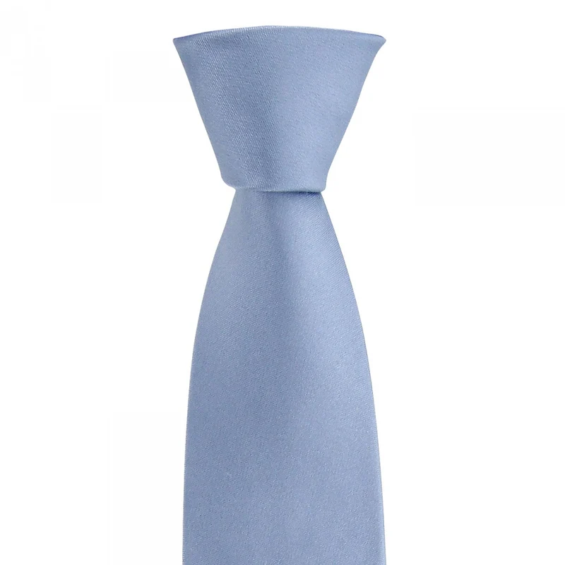 Cravate en soie satin unie CLASSIC Andrew Mac Allister