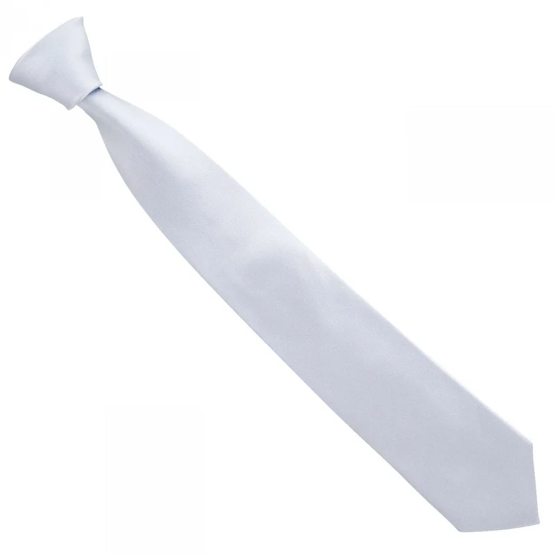 Cravate en soie satin unie CLASSIC Andrew Mac Allister
