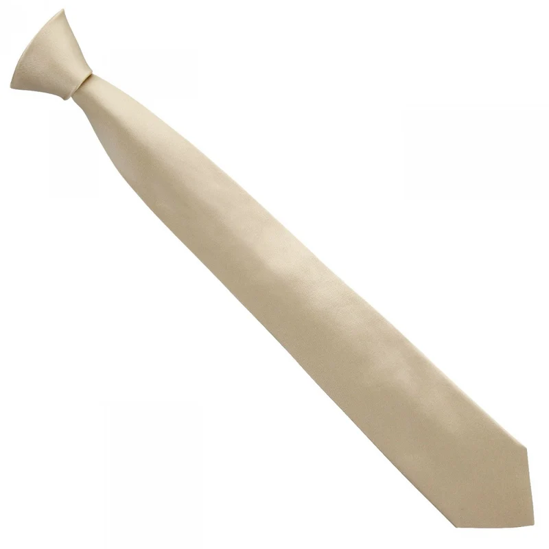Cravate en soie satin unie CLASSIC Andrew Mac Allister