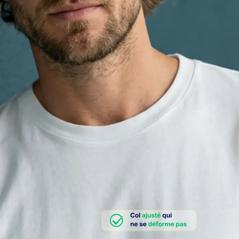 T-shirt Homme Blanc | TERRA