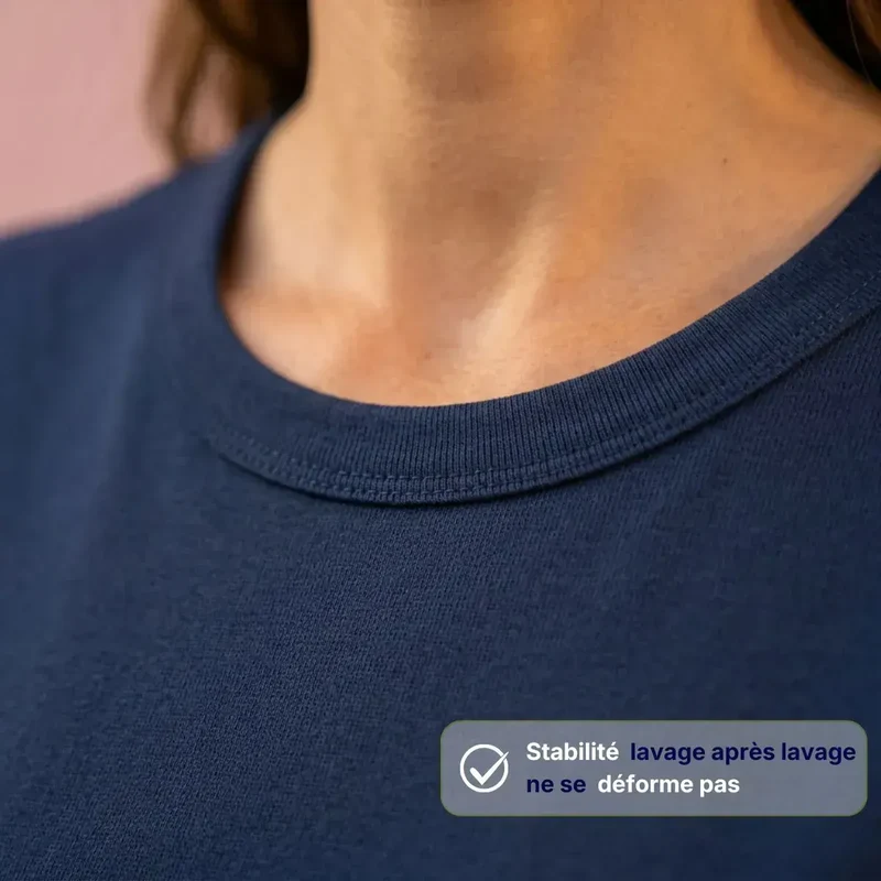 T-shirt femme bleu | CHARMANTE FRANÇAISE