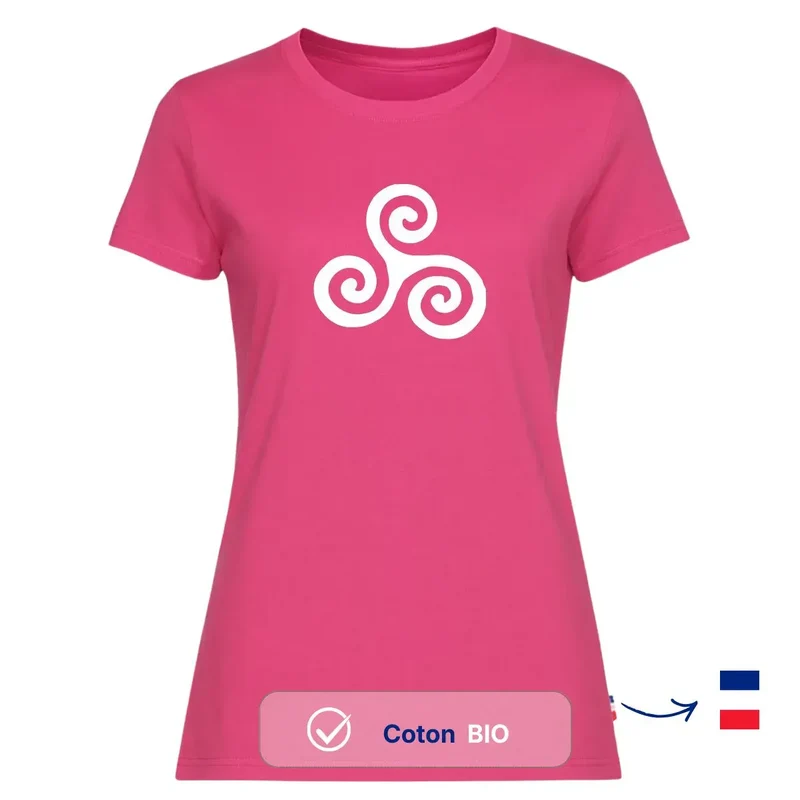 T-shirt femme rose | TRIA