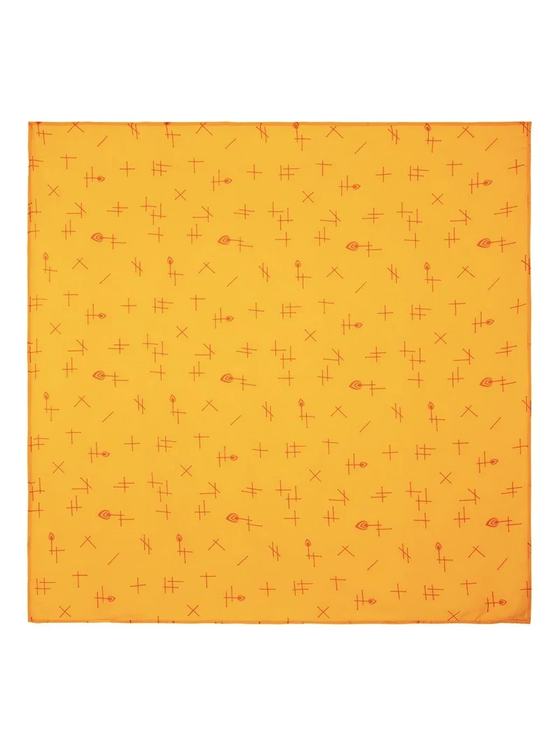 Foulard en soie Allumer le Feu
