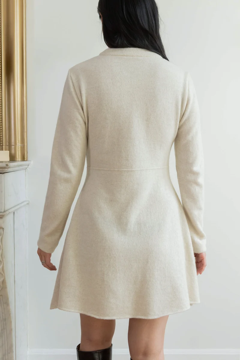 Robe Emmanuelle - écru