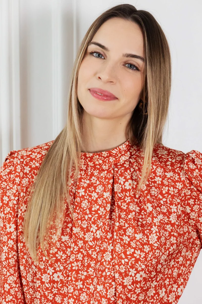 Robe Sabrina - fleuri