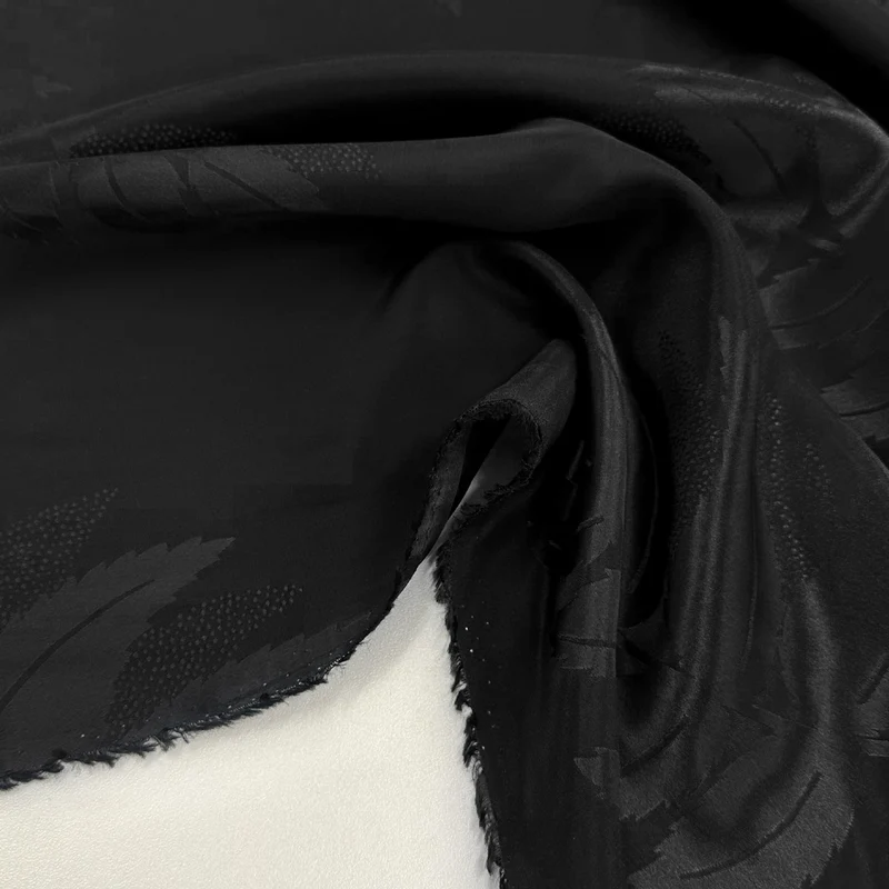 Imperfetto - Tissu Jacquard Souple, Viscose - Fiammata