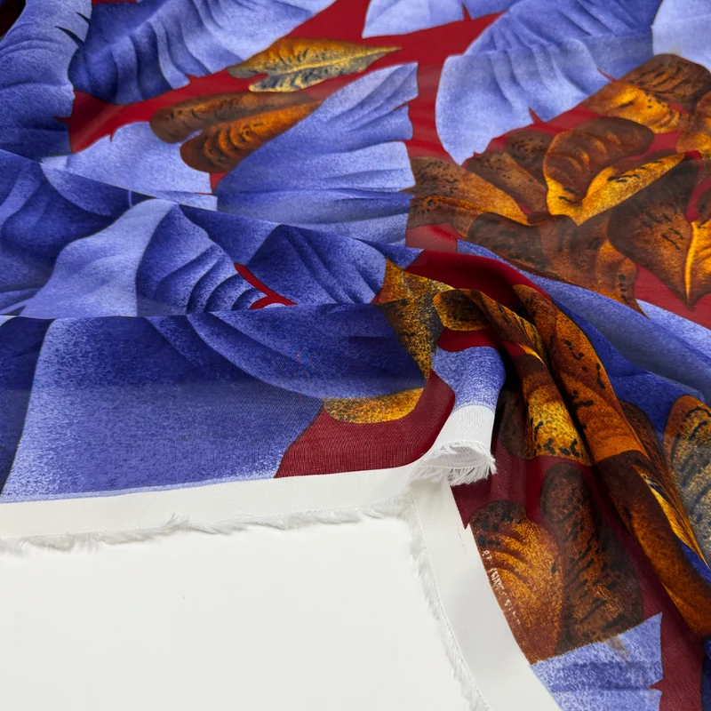 Tissu Mousseline, Rayonne - Velaia