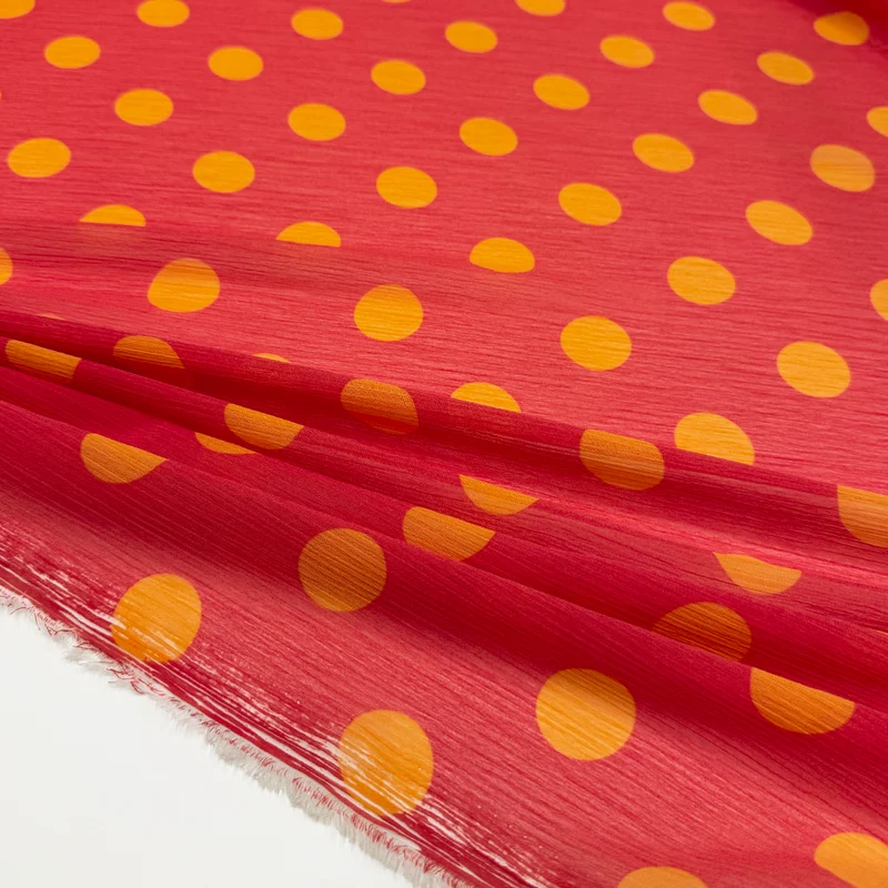Tissu Mousseline Crinkle - Spiaggio