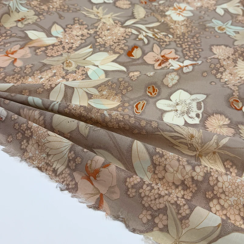 Tissu Crêpe Georgette, Rayonne - Sorria