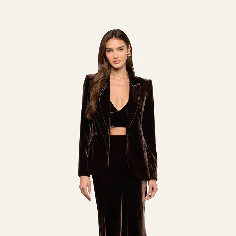 Chamberlain Velvet Blazer