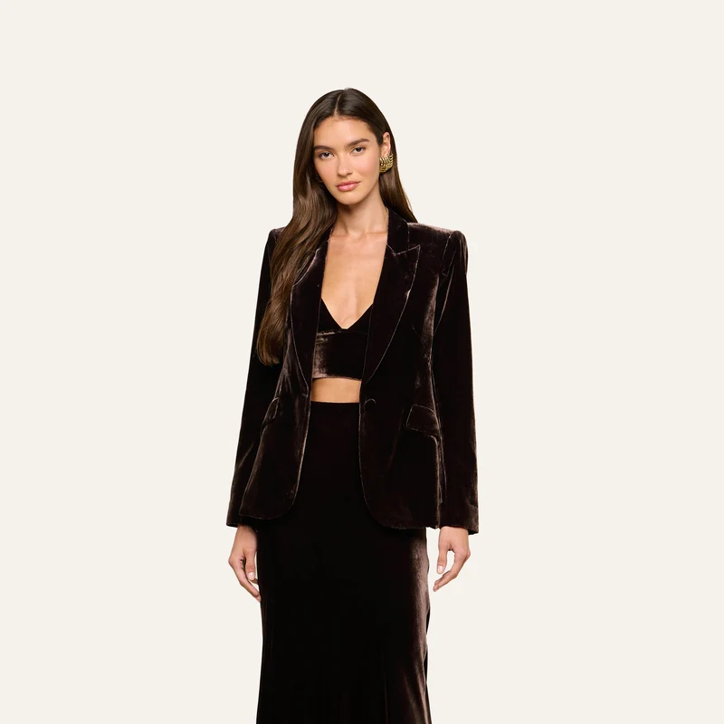 Chamberlain Velvet Blazer