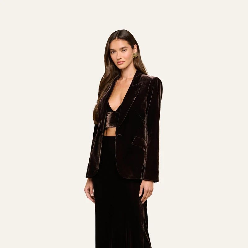 Chamberlain Velvet Blazer
