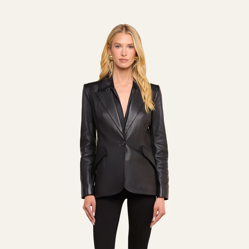 Chamberlain Leather Blazer