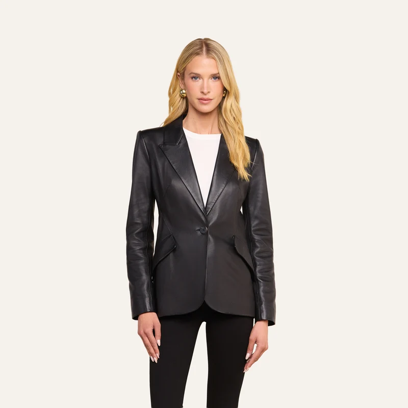 Chamberlain Leather Blazer
