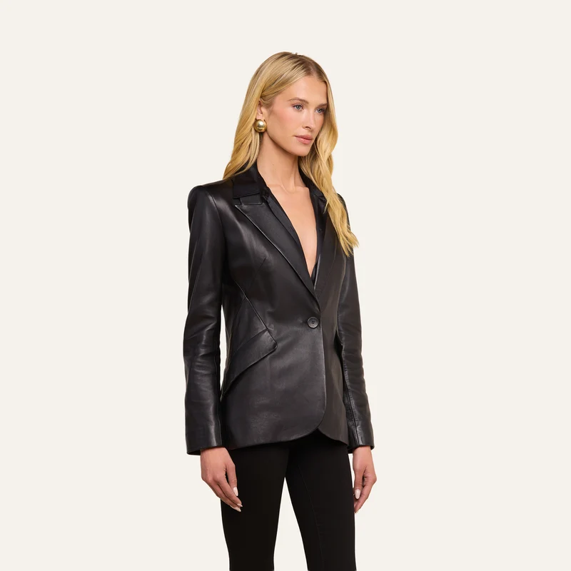 Chamberlain Leather Blazer