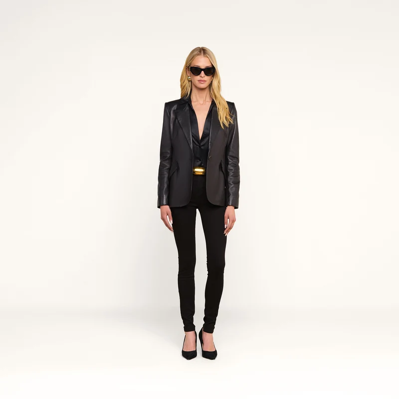 Chamberlain Leather Blazer