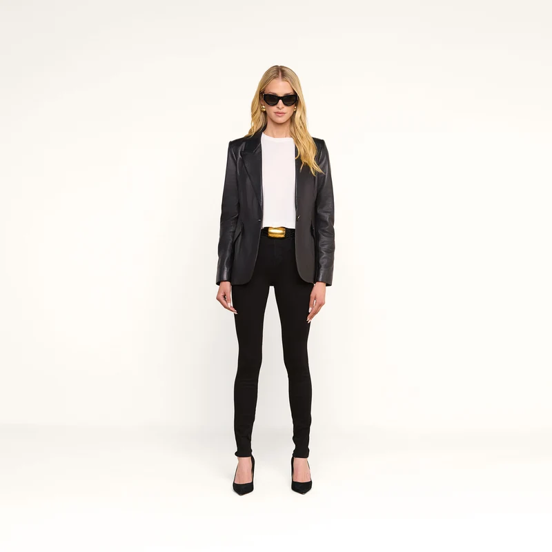 Chamberlain Leather Blazer