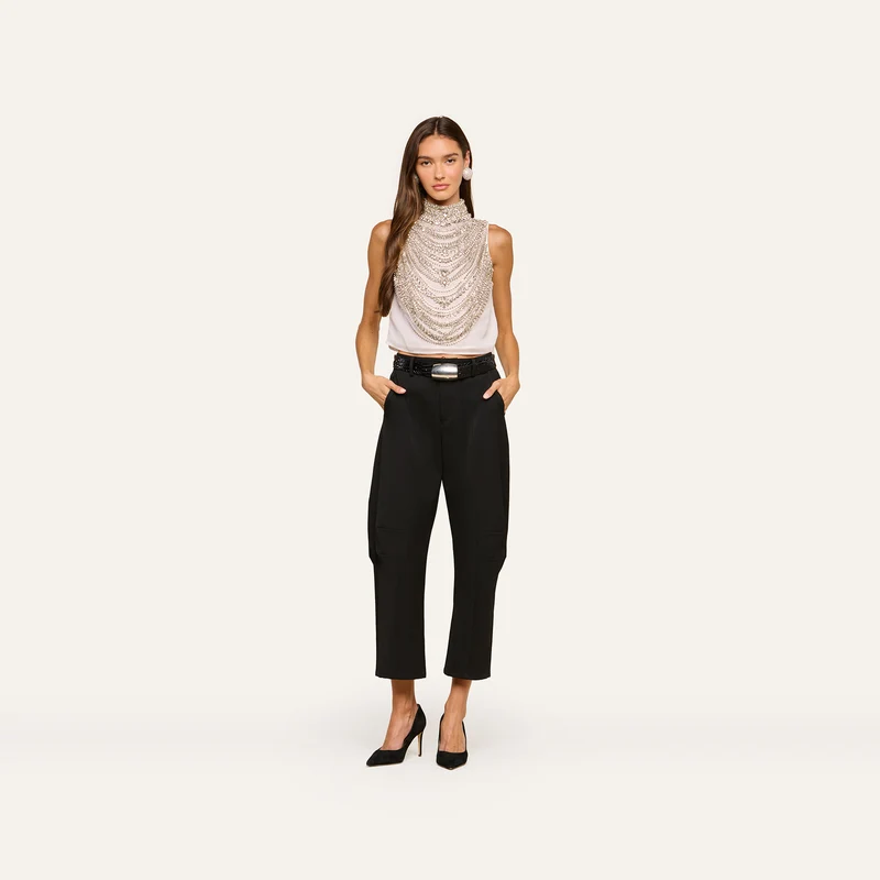 Yun Draped Crystal Tank
