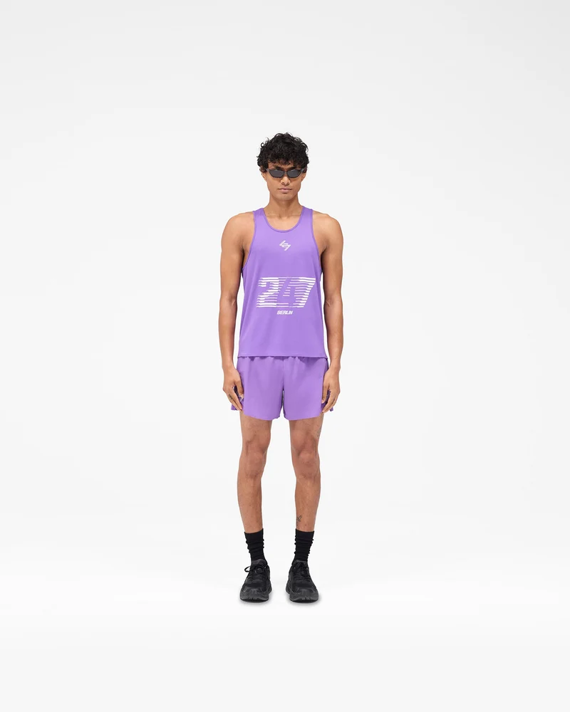 247 Berlin Singlet - Purple
