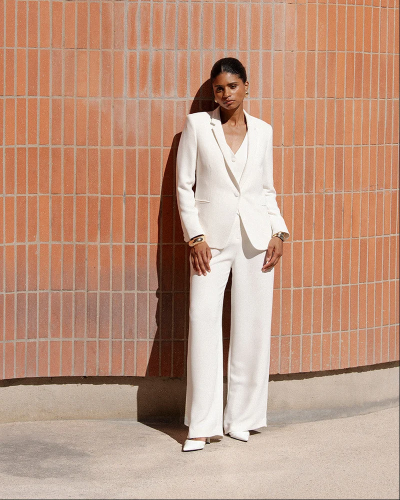Veste blazer Paris - Blanche
