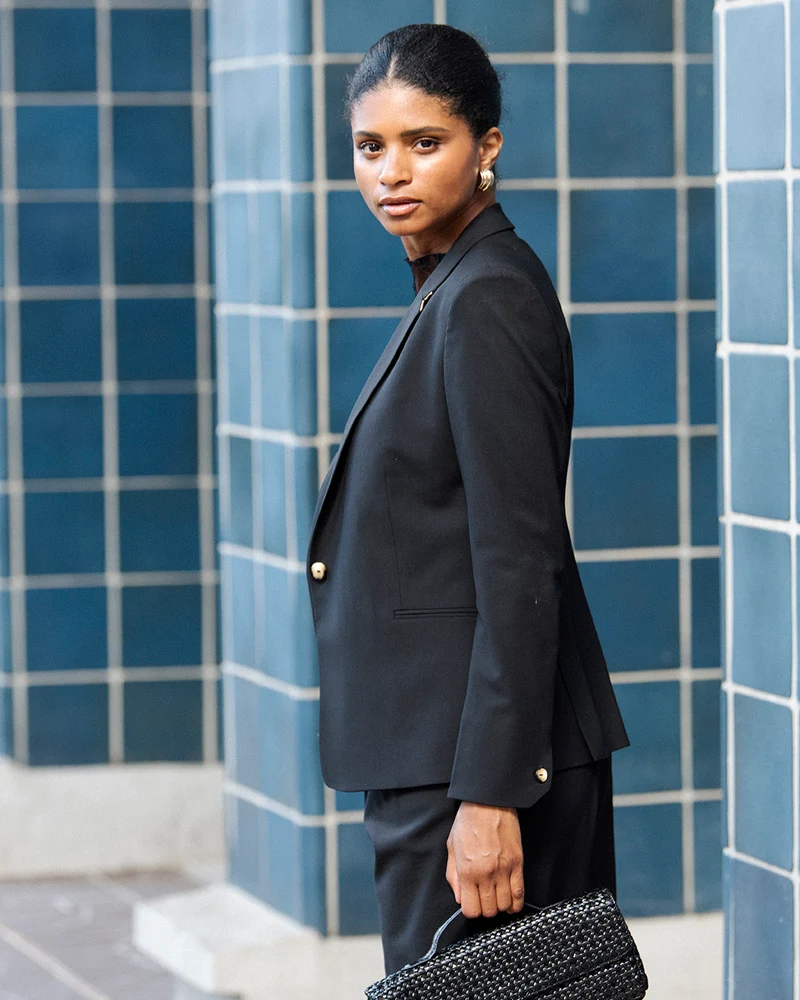 Veste blazer Paris - Noire