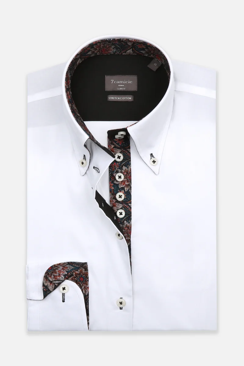 Silvia Iconic Poplin Stretch Women’s Shirt White