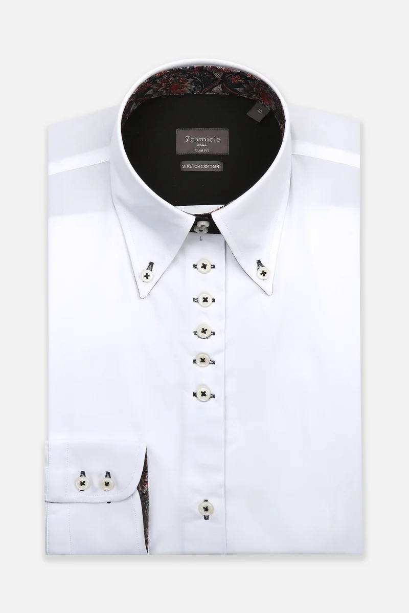 Silvia Iconic Poplin Stretch Women’s Shirt White