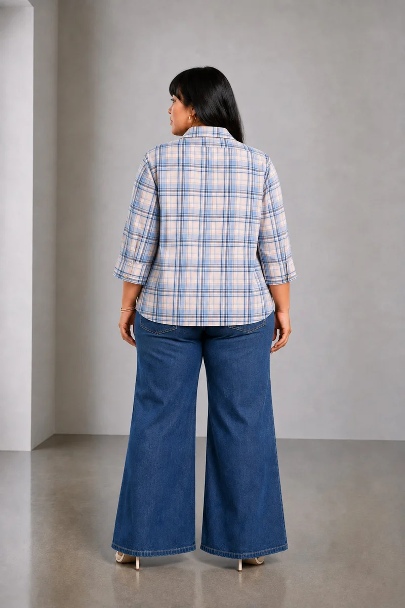 Zubini|Cotton Shirt With Tieup