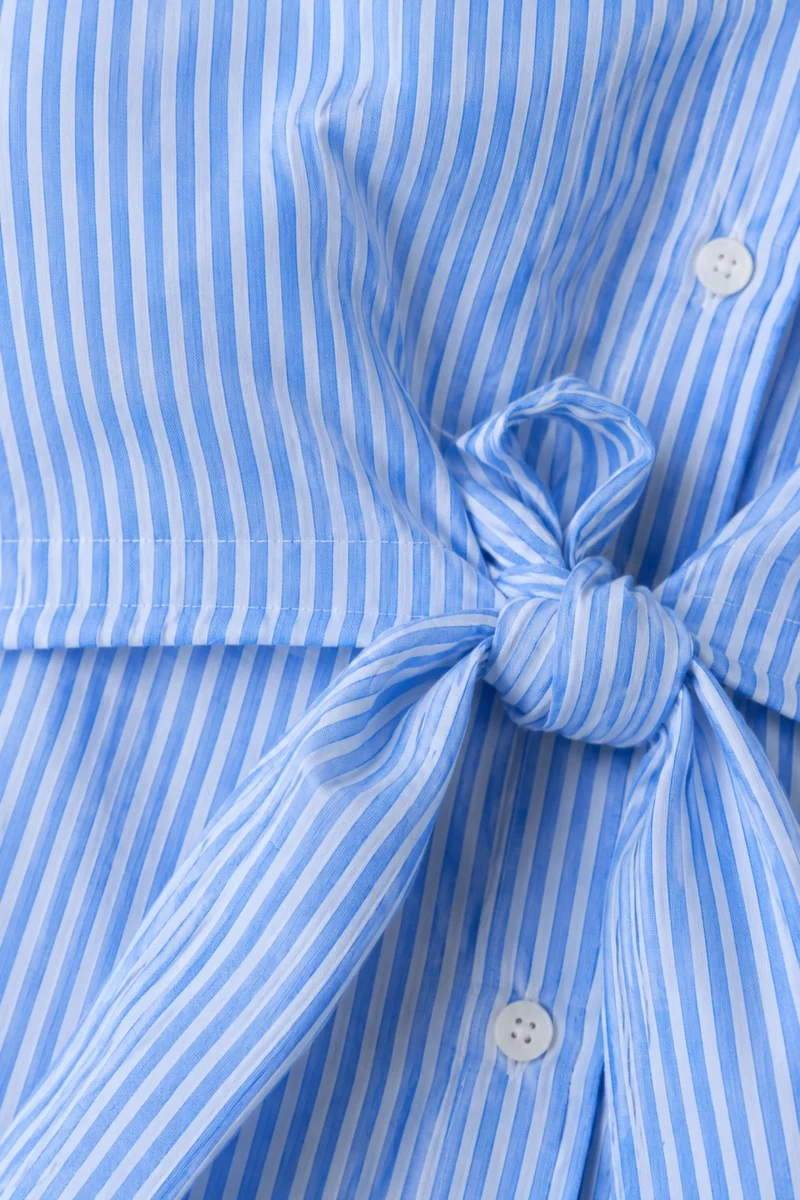 Civora|Cotton Shirt With Tieup