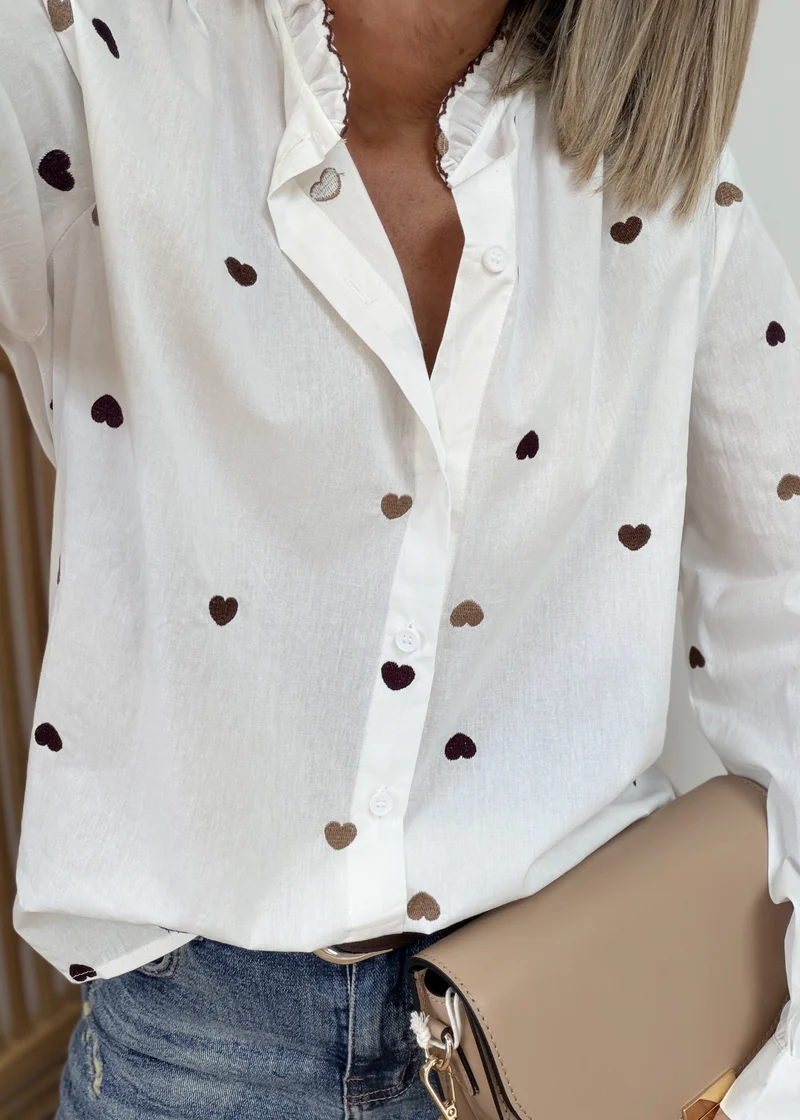 Chemise Romantique - 100% Coton