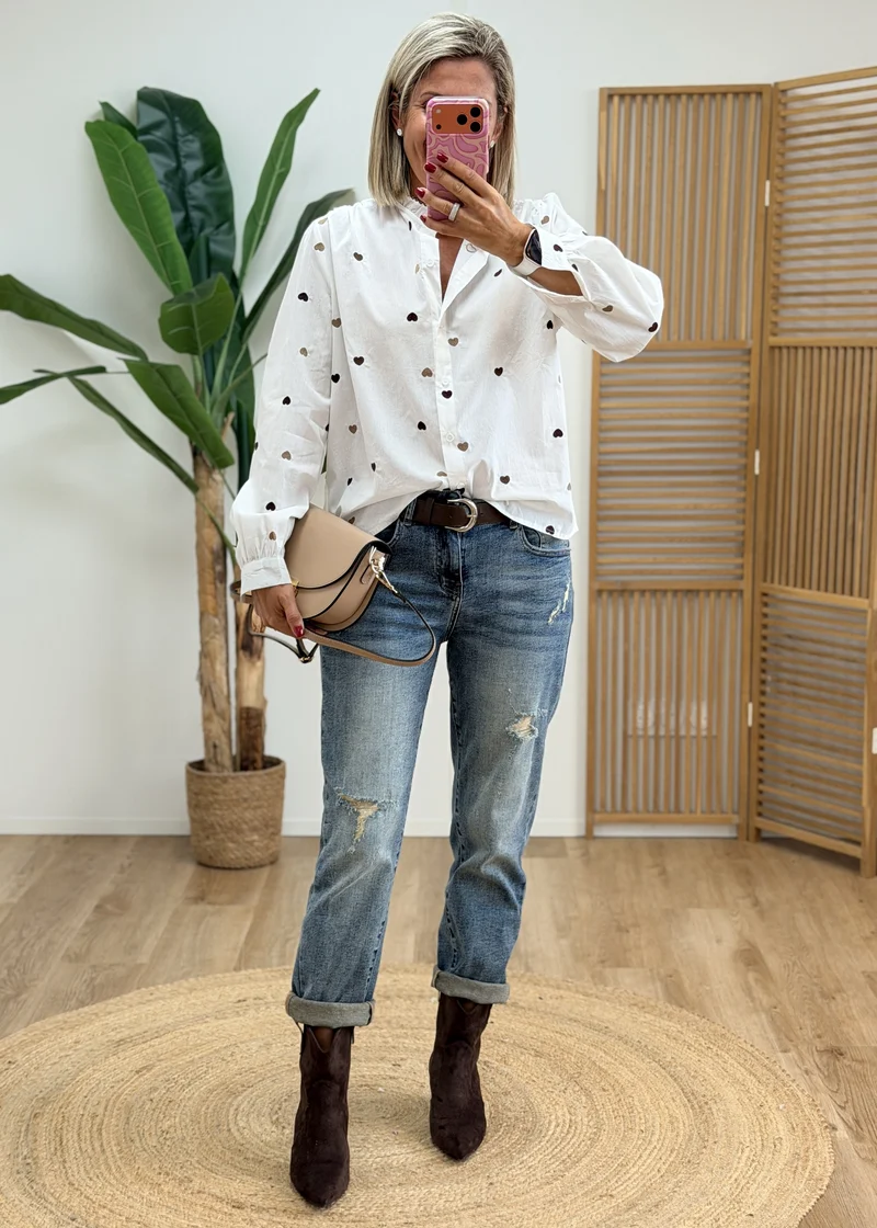 Chemise Romantique - 100% Coton