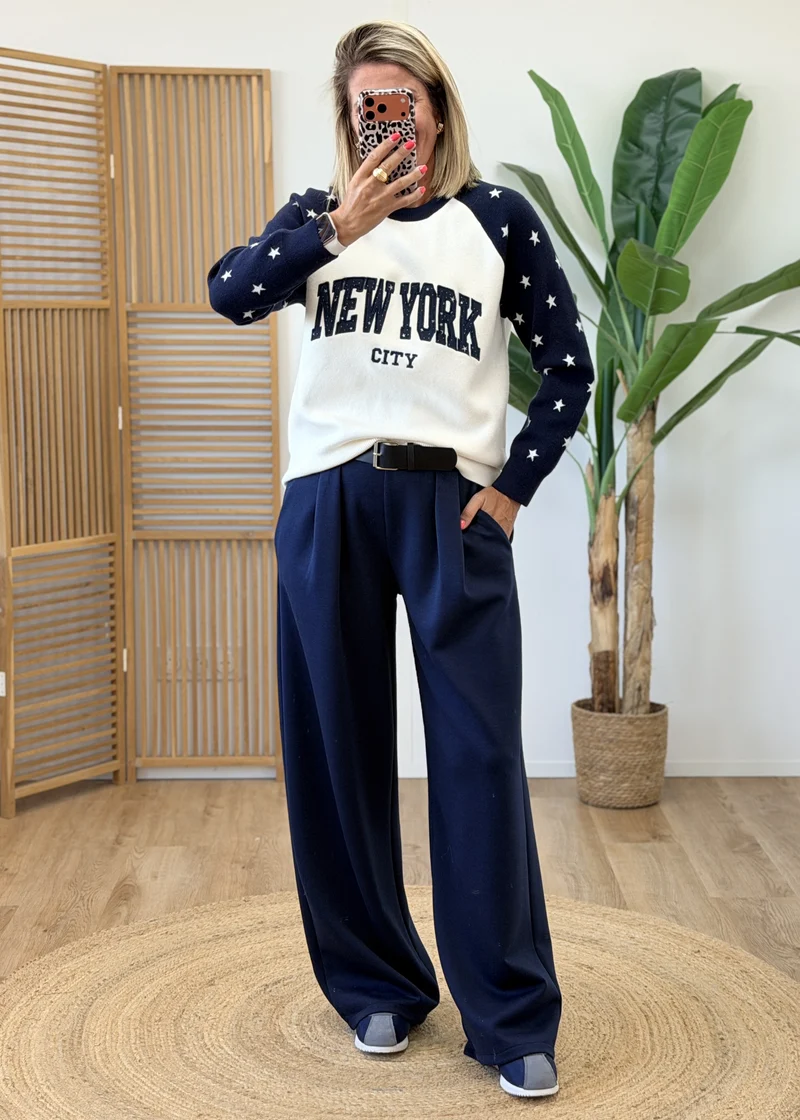 Pull new york - Taille Unique