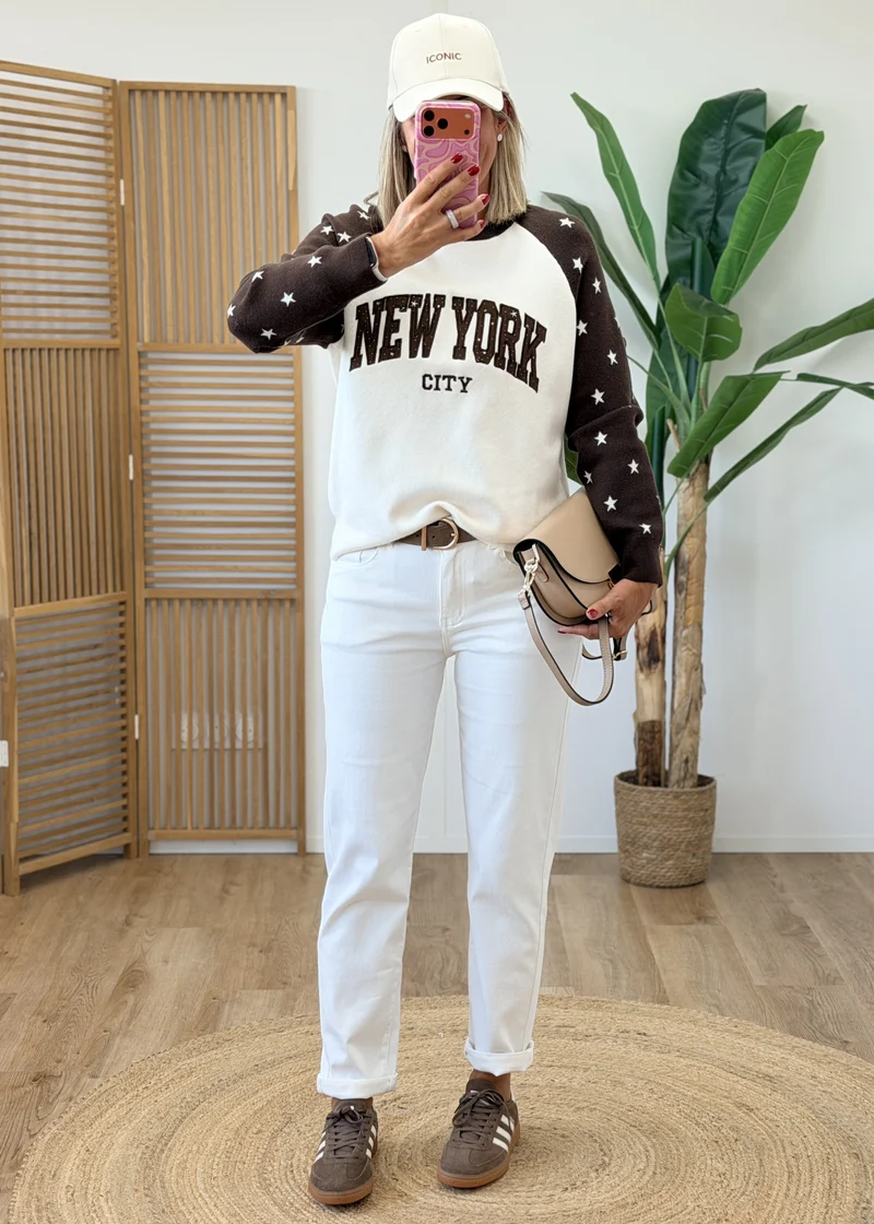 Pull new york - Taille Unique