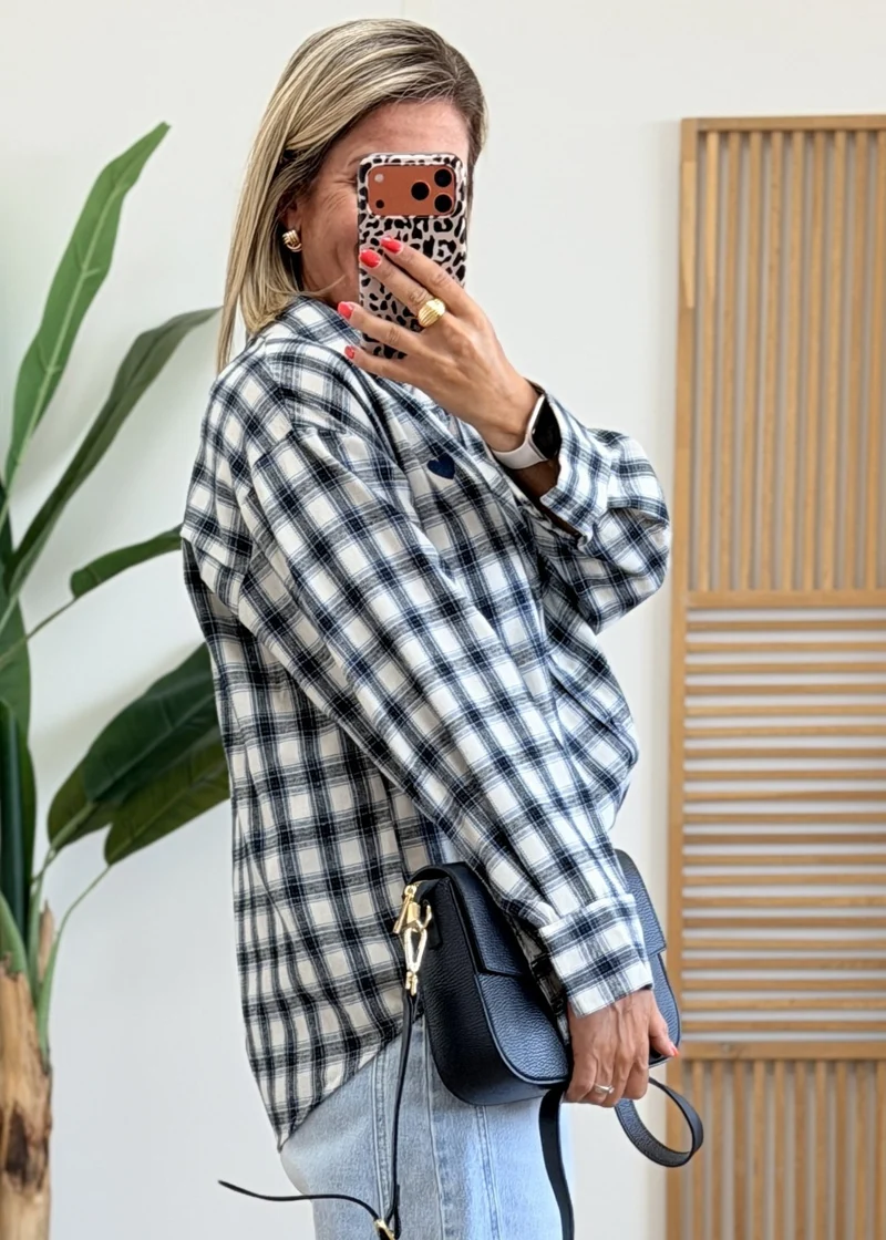 Chemise Ariane coeur brodé