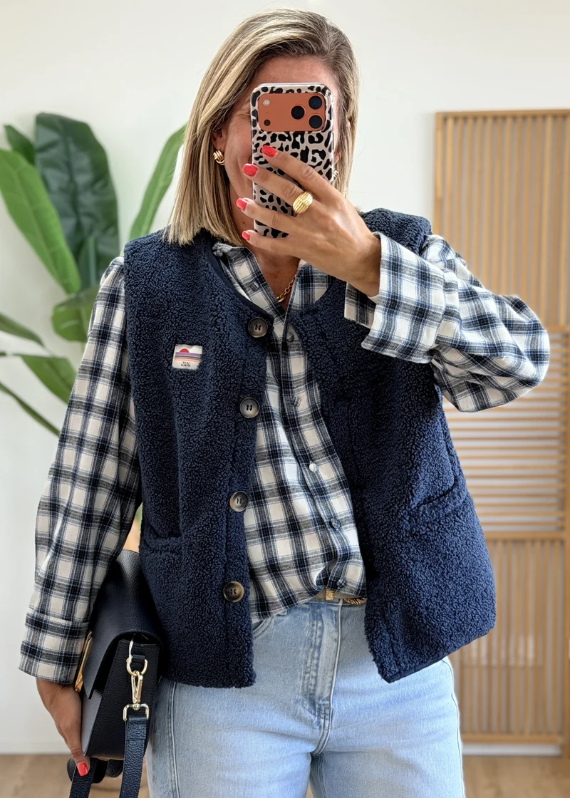 Chemise Ariane coeur brodé