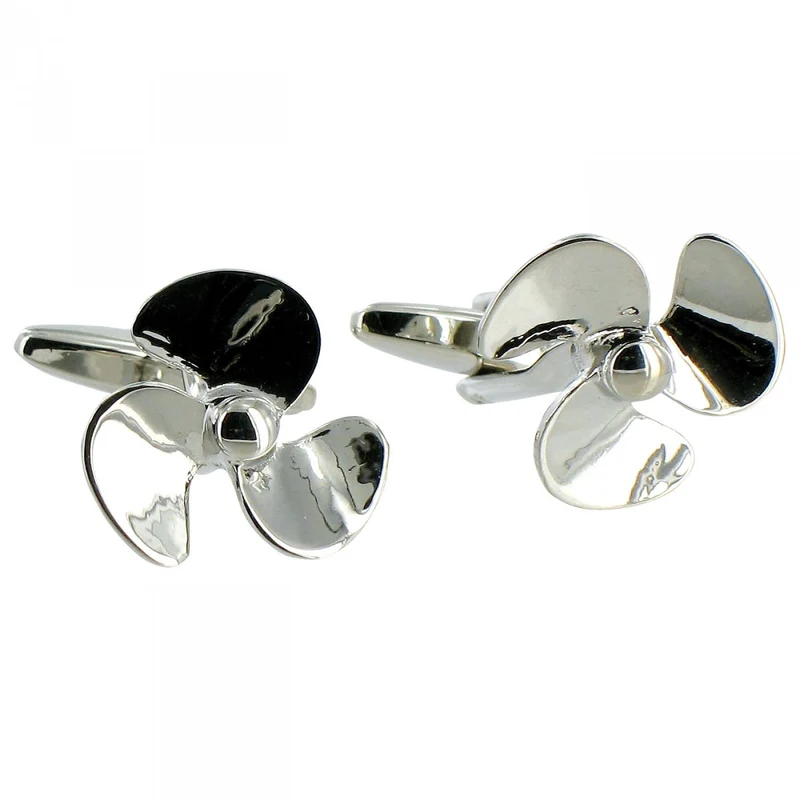 Bouton de manchette HELICE Andrew Mac Allister