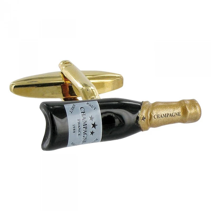 Bouton de manchette CHAMPAGNE Andrew Mac Allister