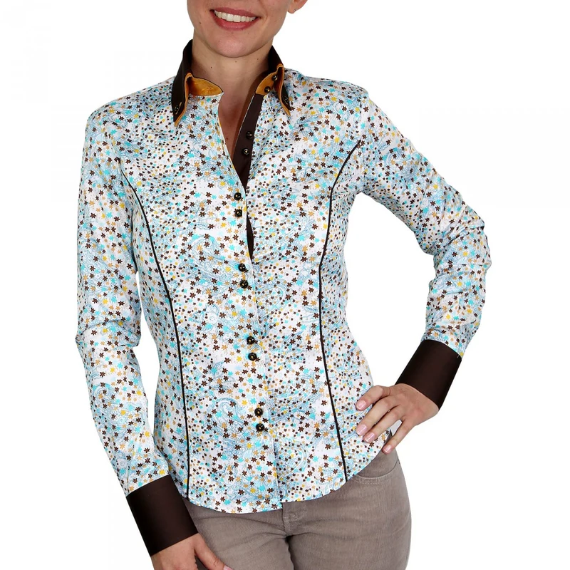 Chemise femme à Courdières coupe cintrée GWENDY Andrew Mac Allister