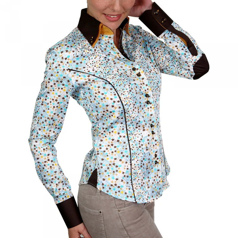 Chemise femme à Courdières coupe cintrée GWENDY Andrew Mac Allister