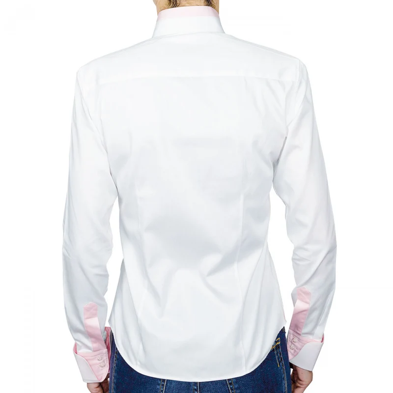 Chemise femme col mao coupe cintrée LAWRENCE Andrew Mac Allister