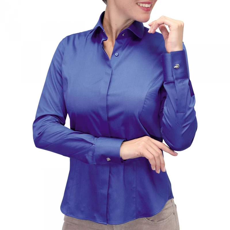 Chemise femme bouton metal coupe cintrée NEW WEAVE Andrew Mac Allister