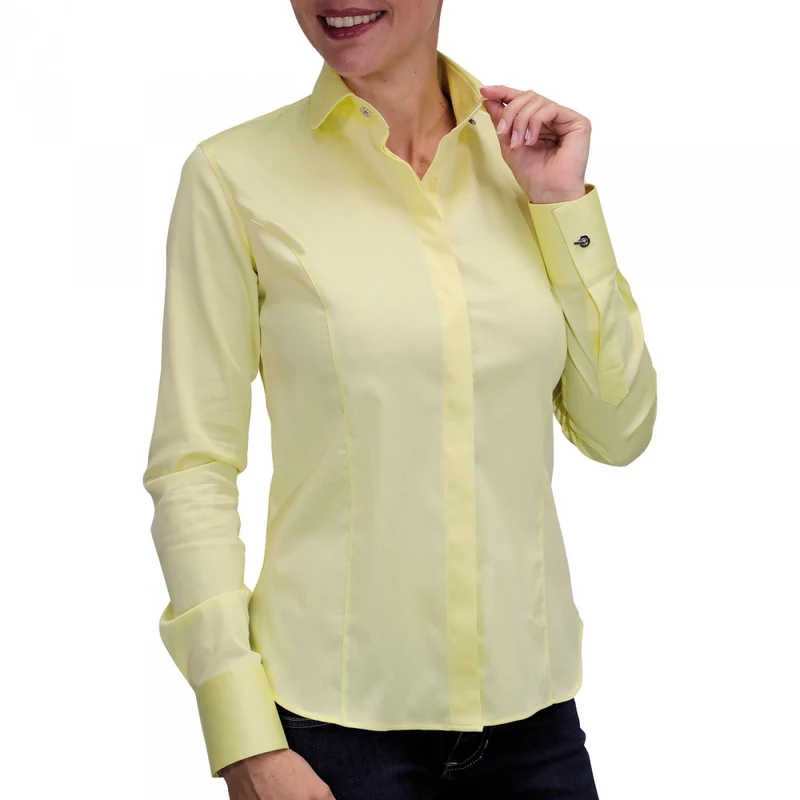 Chemise femme bouton metal coupe cintrée NEW WEAVE Andrew Mac Allister