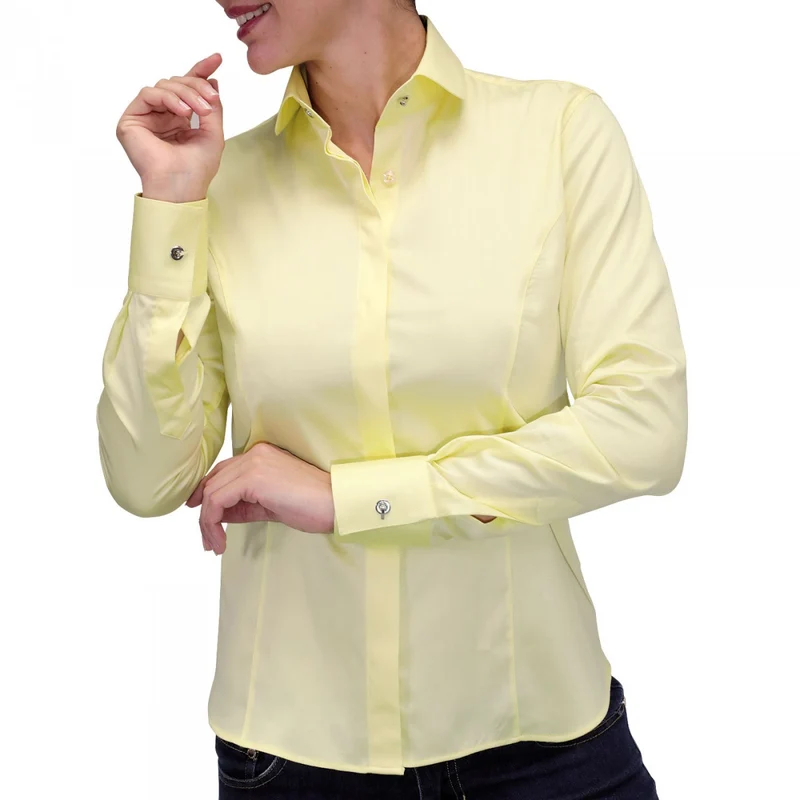 Chemise femme bouton metal coupe cintrée NEW WEAVE Andrew Mac Allister