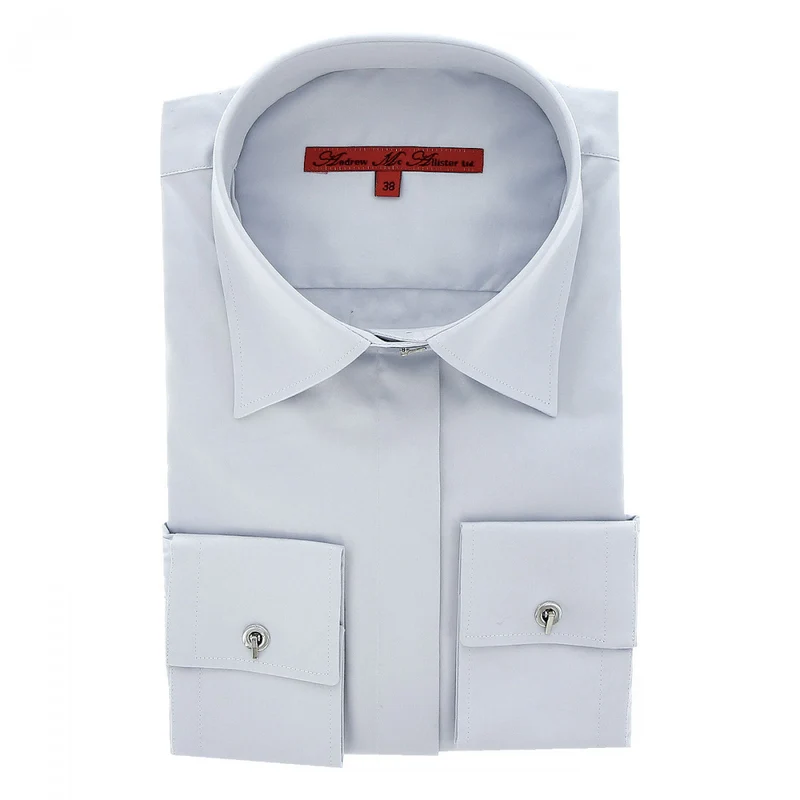 Chemise femme unie coupe cintrée NEW STYL Andrew Mac Allister