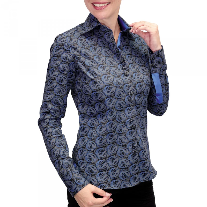 Chemise femme imprimée coupe cintrée DARK Andrew Mac Allister