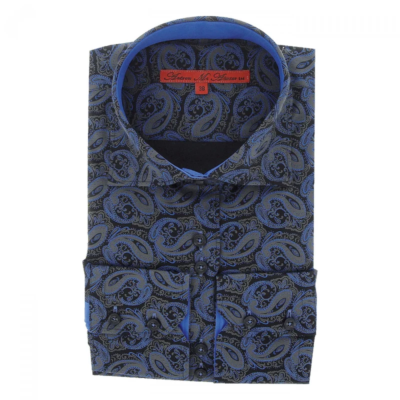 Chemise femme imprimée coupe cintrée DARK Andrew Mac Allister
