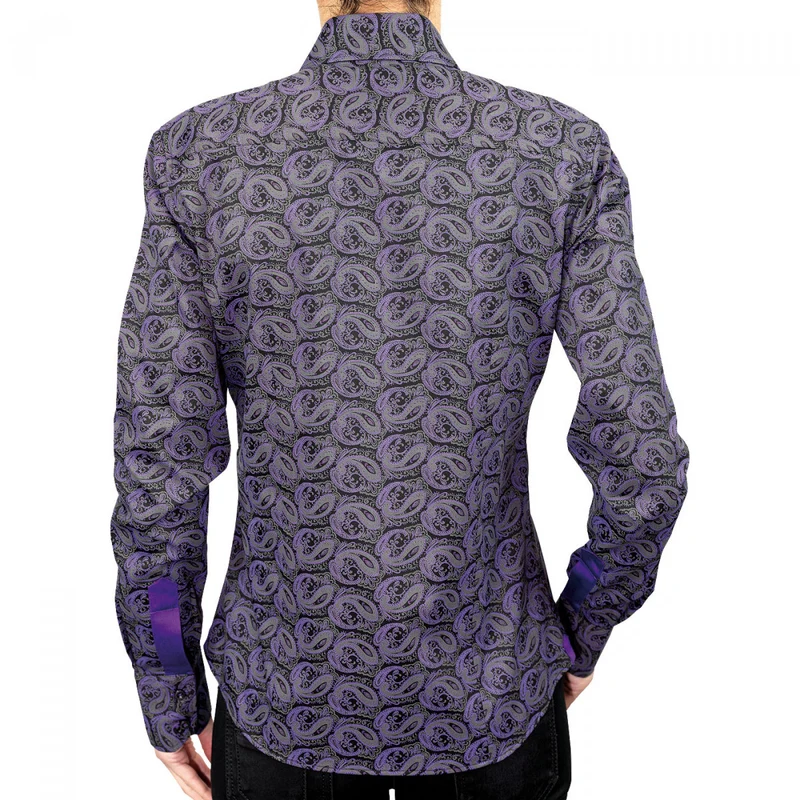 Chemise femme imprimée coupe cintrée DARK Andrew Mac Allister
