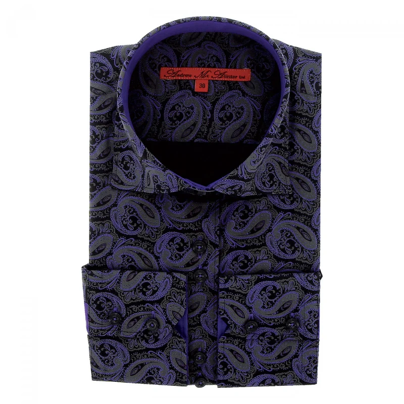 Chemise femme imprimée coupe cintrée DARK Andrew Mac Allister