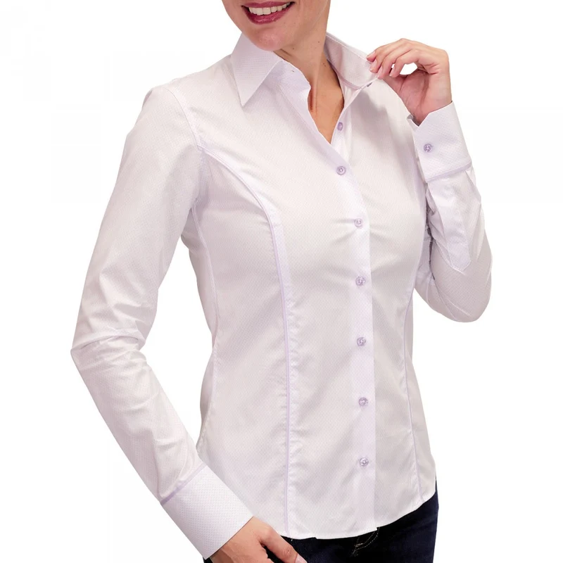 Chemise femme pastel coupe cintrée WATERLILY Andrew Mac Allister